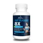 Naturstrong 100% Natural Fat Burner 8X Weight Loss Product Garcinia Combogia, Green Tea, Green Coffee Bean & Apple Cider Vinegar Supplements for Women & Men - 60 Tablets