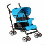 Zippy buggy stroller & pram | Light weight travel friendly | 5 point harness - blue