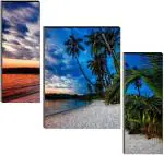 SAF Nature wall painting for home decoration Pack of 3 (Multicolor)