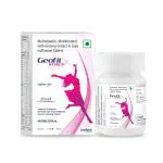 Geofit Multivitamin Multimineral Tablets with Vitamin C, Vitamin E, Vitamin A,Protein, Ginseng Extract Helps in Maintain Body Weight, Immunity & Healthy Skin - ( Women, 30 Tablets )