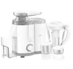 Havells Endura Cresta 500 W 4 Jar Juicer Mixer Grinder, White & Grey