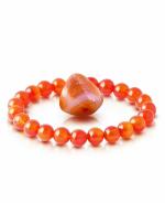 Reikved Aries Handmade Beautiful Carnelian Bracelet