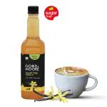 GOOD+MOORE Sugar Free Vanilla Flavoured Syrup | Great for Shakes & Ice Creams 750 ml