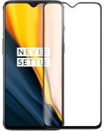 ALOMPIK Oneplus 7 Black Scratch Resistant and Anti Bacterial Tempered Glass