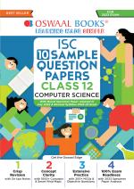 Oswaal ISC Sample Question Papers Class 12 Computer Science for 2023 Board Exam (based on the latest CISCE/ICSE Specimen Paper)