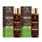 Khadi Organique Anti Dandruff Hair Shampoo for Control Hair Dandruff, Moisturize Hair | Khadi Shampoo for Men & Women | Pack of 2