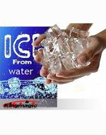 multicolor ice to water