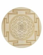 Shubhanjali store Sacred Geometry MDF Sheet Yantra (30 X 30 cm)