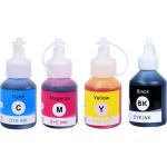 RC Print BT6000Bk / BT5000 Refill Ink for Brother DCP T310, T300, T510, T500, T910, T710, T400W, T450W, T300W, T800W, T700, T810 Black + Tri Color Combo Pack Ink Bottle