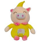 Zyamalox Little Toys Yellow Plastic Peppa Stuffed Pig Soft Toy For Kids 35 cm