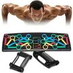 Shopeleven 14 In 1 Workout Board Training System for Men Women Home Fitness, Chest Muscle (Pack of 1)