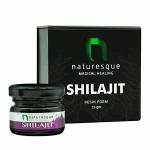 Naturesque Shilajit Pure Himalayan Resin For men and women Strength Support, Stamina Support & Vitality Support - 15gms