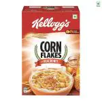Kellogg's Corn Flakes 300 gm Pack | with Real Honey | Breakfast Cereals | Low Fat | High in Vitamin C | High in Iron | Naturally Cholesterol Free