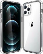 TRIFTY iPhone 12 Pro, iPhone 12 (6.1) Transparent Silicone, Plastic, Thermoplastic Polyurethane Bumper Totu in Transparent Back Case Cover