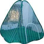 Riddhi Nylon Green Adults Washable Printed Mosquito Net, 6x6 ft