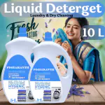 PISHARNATH Liquid Detergent For Top And Front Load Washing Machine & Bucket Wash Detergent Liquid 10L ( Buy 1 Get 1 Free )