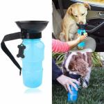 SIMXEN Dog Water Bowl Bottle Portable Aqua Dog Travel Water Bottle Bowl 18-oz Dog Bottle Auto Dog Mug for Pets