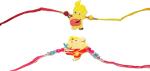 Kavim Kids KARA 22250 Assorted Rakhi Set (Ganesh Ji and Ganesh Ji Rakhi)