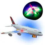 Kart In Box | Aeroplane Toys For Kids | Airplane | Plane | Airplane Toy | Plane Toy | Music | 3D Lightning | 360 Rotation (18 INCH)