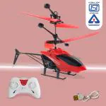 KIWI Kool Exceed Helicopter Sensor Aircraft USB Charger Flying Helicopter with Remote (RED)