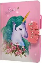 AMB Sellon1 Unicorn Lock Diary with Gel Pen for Girls, Kids Unicorn Diary Gift Set(Multicolour)