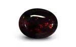 Feel Touch Mart 9.25 Carat Black Fire Opal Gemstone Original Certified Natural Black Fire Opal Non Precious Opaque Beautiful Gemstone for Ring & Pendant