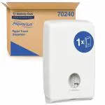 Kimberly-Clark C Fold Aquarius Folded Paper Towel Dispenser 70240 - 1 X White Paper Towel Dispenser (Compatible with Scott C Fold Hand Towels 5855, Sold Separately)