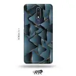 Tweakymod Printed Blocks Back Cover For Nokia 3.1 Plus