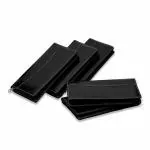 COI Black Combo Set of 5 Expandable Chequebook Holder | Car Document Organizer | Cheque File Folder Best Gift for Employee | Employer | Boss | Secretary