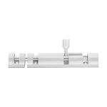 Atlantic Flower Aluminium Tower Bolt 6 inch, S.S. Finish, Pack of 2 Piece
