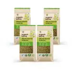 Organic Tattva, Organic Roasted Chana Dal 500G | Roasted Bengalgram Dal | Rich in Protein | Naturally Gluten Free | Unpolished Dal | Pesticide and Chemical Free | Pack of 4