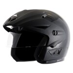 TVS Racing Helmet Half Face Black L