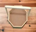 SHAIL ENTERPRISES Detachable Handle for Gift Hamper Decoration, Gifting, Perfect Wooden Gifting Tray Handmade Wooden Tray for DIY Craft06