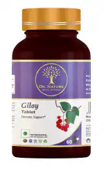 Dr. Nature Giloy Tablet (500mg) | Improving digestion | Diabetes control | Immunity booster Health & Wellness (60Tabs)