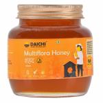 Daichi Natural Multiflora Honey | Glass Bottle | Honey Pack of 350gm
