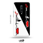 Tweakymod Printed Mom Dad Back Cover For OnePlus 7 Pro