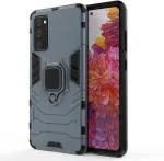 RUNICHA Back Cover for Vivo V20SE, Vivo V20 SE Back Case (Blue, Grip Case)