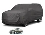 Auto Hub Car Body Cover Compatible with Maruti Ciaz with Mirror Pockets, Triple Stitched, Water Resistant Car Cover, Grey
