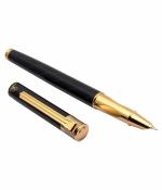 Ledos Luoshi 3235 Blue and Black Fine Nib Fountain Pen