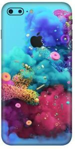 aadia Apple iPhone 8 Plus Matte Vinyl Sea Printed Mobile Skin Sticker with Scratch Resistant Lamination