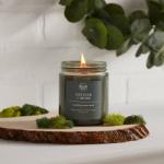 AromaticFables- Vetiver Glass Jar Grape Scented Candle