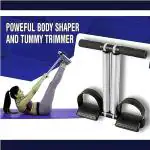 Shopeleven Double Spring Tummy Trimmer for Leg Exercise and Abdominal Workout for Men and Women