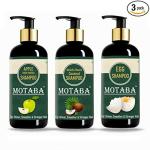 Motaba Coconut & Apple Cider & Egg Shampoo-Smooth,Shining with PH Balance and No Parabens900ML