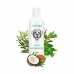 VetSafe Flea and Tick Shampoo (500 ml) | Natural Moisturizing Shampoo Powered with Neem