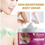 KURAIY Natural Whitening Cream For Private Parts To Remove Melanin Underarm Whitening Cream To Remove For Men & Women.