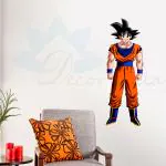 Decor Villa Goku Wall Sticker & Decal (PVC Vinyl,Size-91 Cm X 33 Cm)