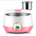 KATHIYAWADI Yogurt Maker Machine, Stainless Steel Inner Container Electric Yogurt Maker Stainless Steel 1 Liter Automatic Yogurt Maker