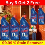 BLISS & BLUSH Toilet Cleaner blue 2500ML Remove 99.9% Bacteria, Germs & Viruses. ECONOMICAL. Biodegradable & Eco-friendly