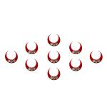 Comet Busters Red Stone Bindi For Women