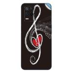 GADGETSWRAP Printed Vinyl Skin Sticker for Realme 9 (5g) - musical notes (2)